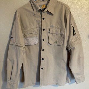 CAMEL TROPHY ADVENTURE WEAR JACKET - 'INSPIRED BY MARGE' - SIZE MEDIUM - ZIPPER